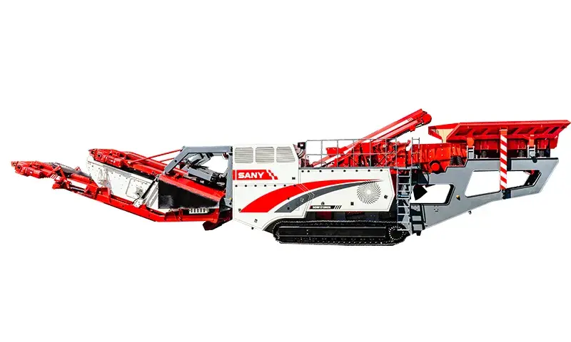 SANY SI12E electric mobile impact crusher