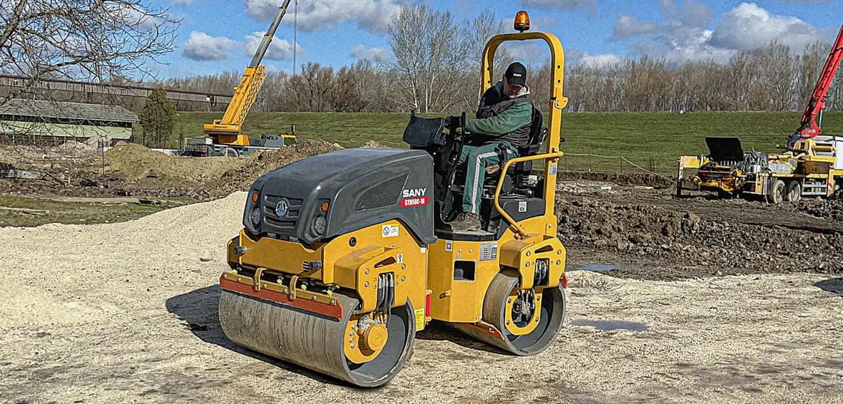SANY STR30C-8 roller, photo 2