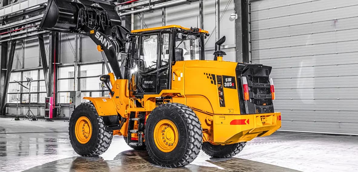 SANY SW305K wheel loader, photo 3