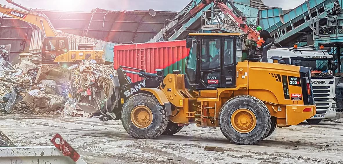 SANY SW305K wheel loader, photo 4