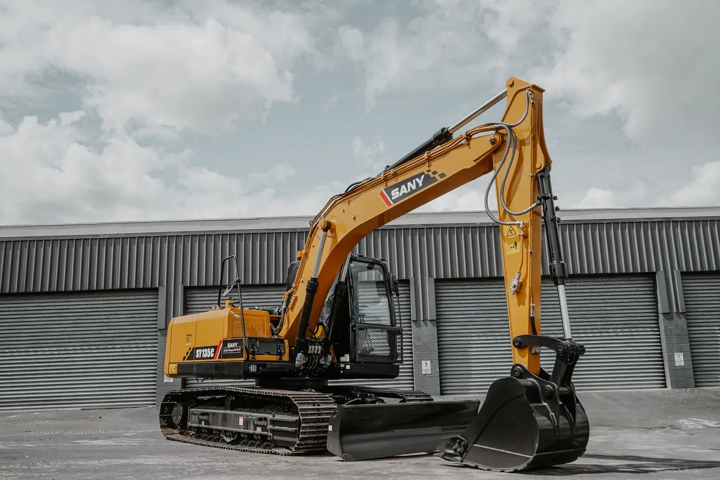 SANY SY135C compact excavator