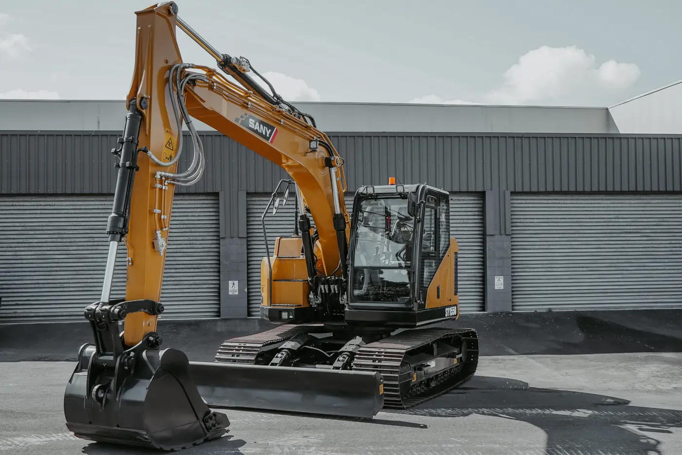 SANY SY155U compact excavator