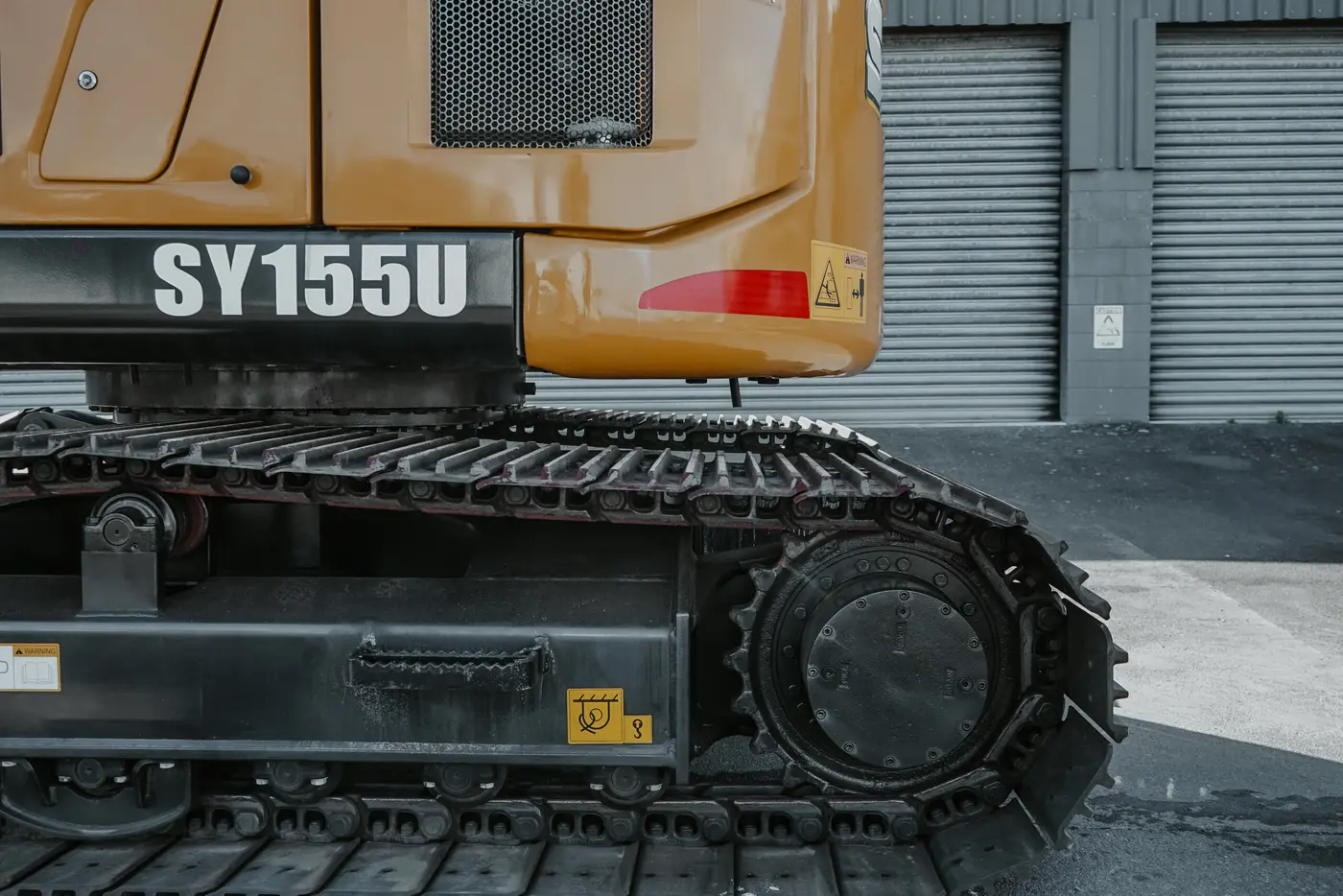 SANY SY155U compact excavator, photo 4