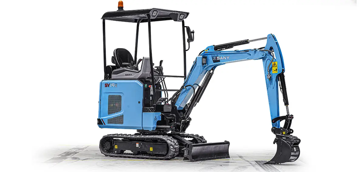 SANY SY19E electric mini excavator