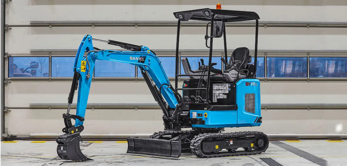 SANY SY19E electric mini excavator, photo 2