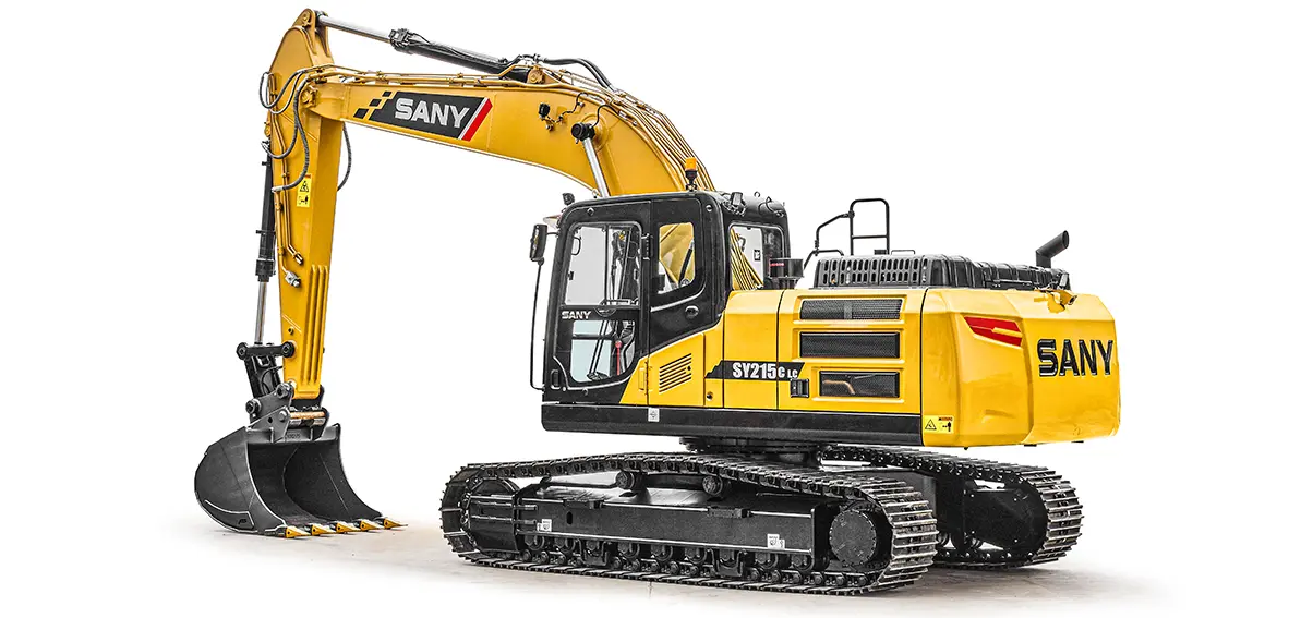 SANY SY215C medium excavator