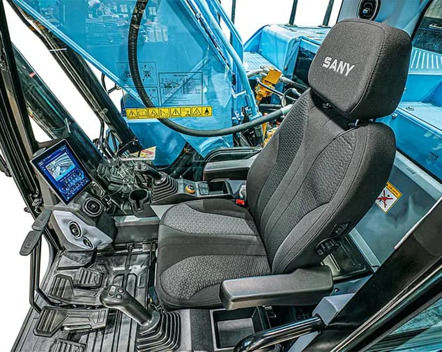 SANY SY215E electric medium excavator, photo 2