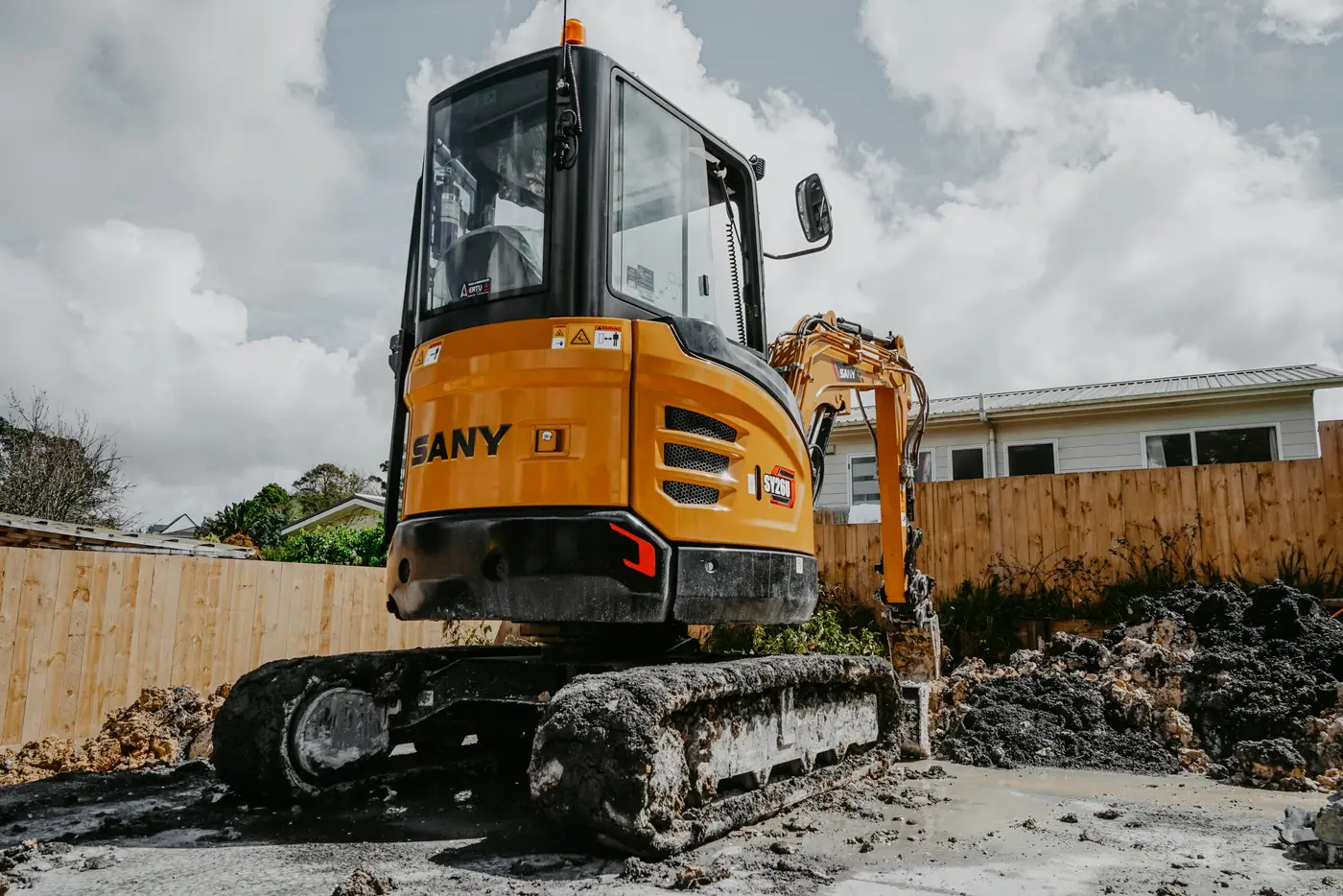 SANY SY26U mini excavator