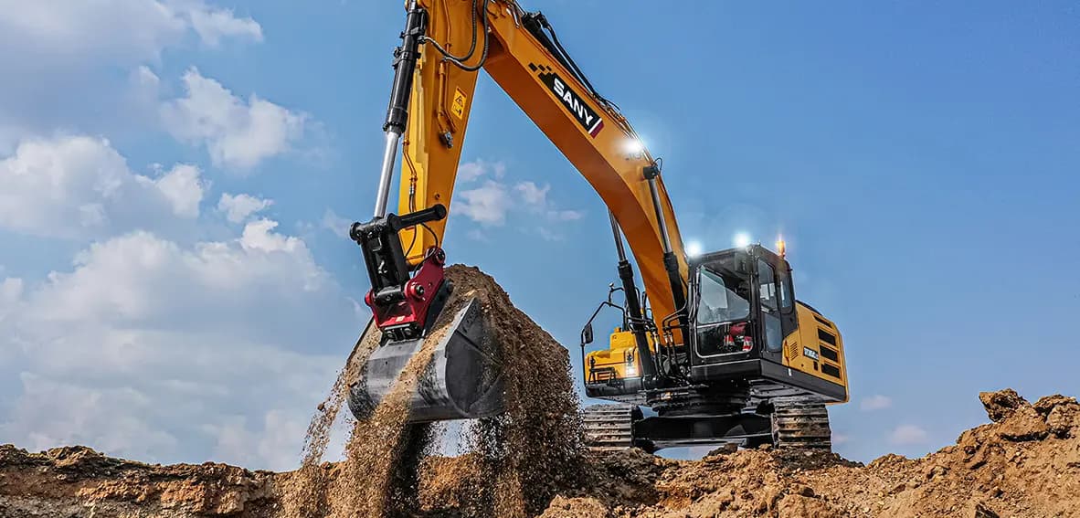 SANY SY305H large excavator, photo 2
