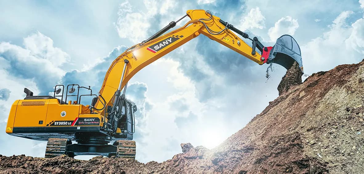 SANY SY305H large excavator, photo 4