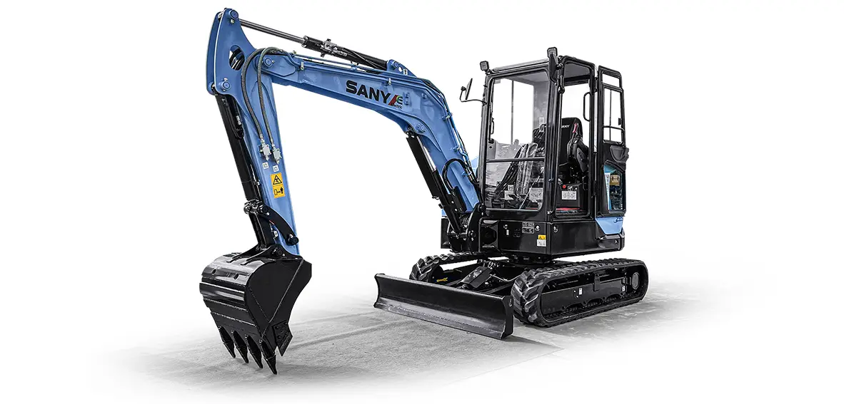 SANY SY35E electric mini excavator