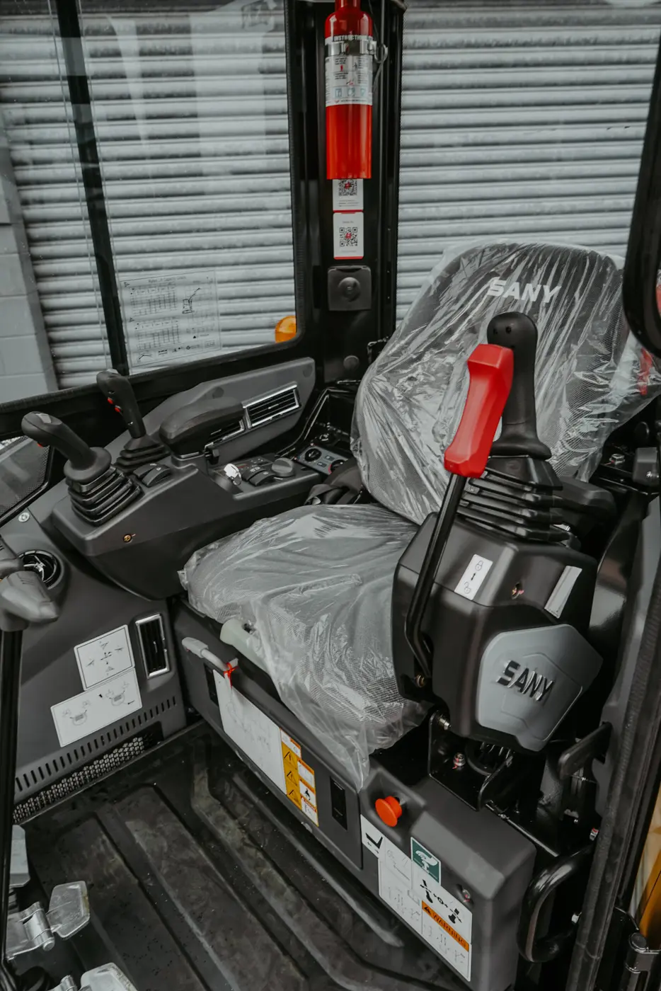 SANY SY35U mini excavator, photo 3