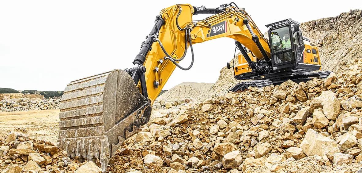 SANY SY390H large excavator, photo 4