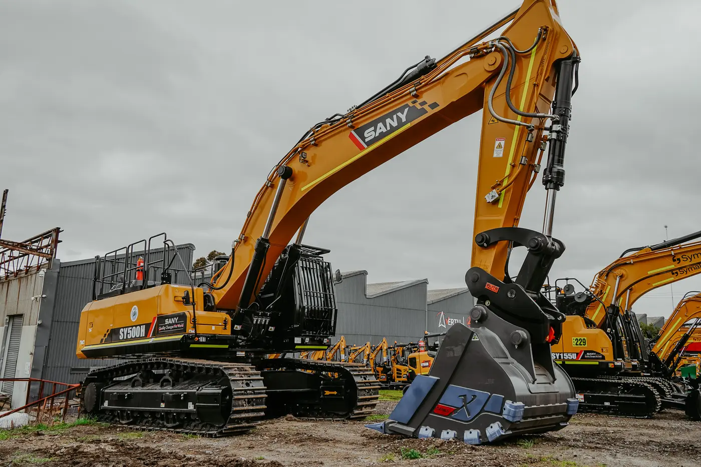 SANY SY500H large excavator, photo 2
