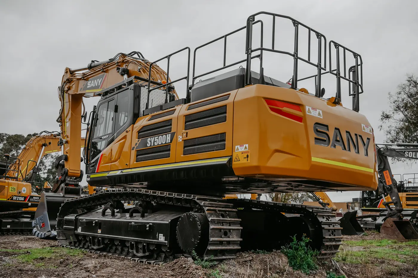 SANY SY500H large excavator, photo 3