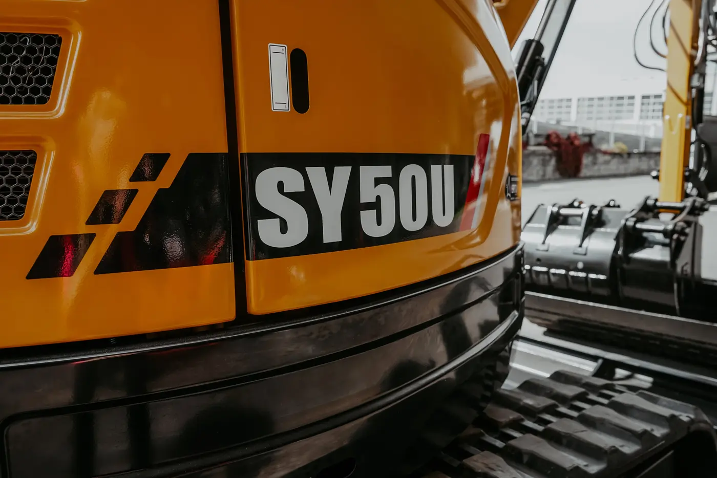SANY SY50U compact excavator, photo 4