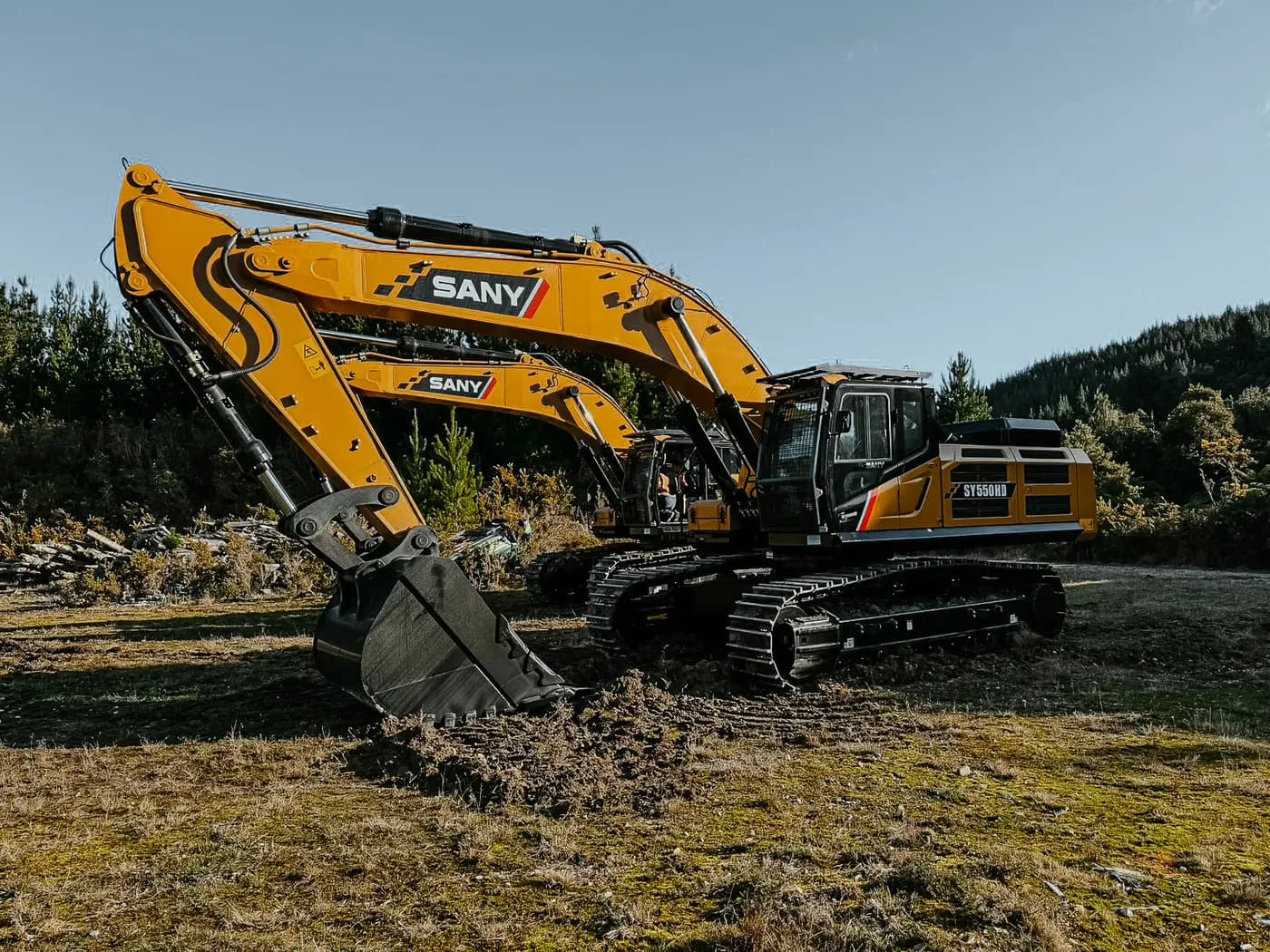 SANY SY550HD large excavator, photo 2