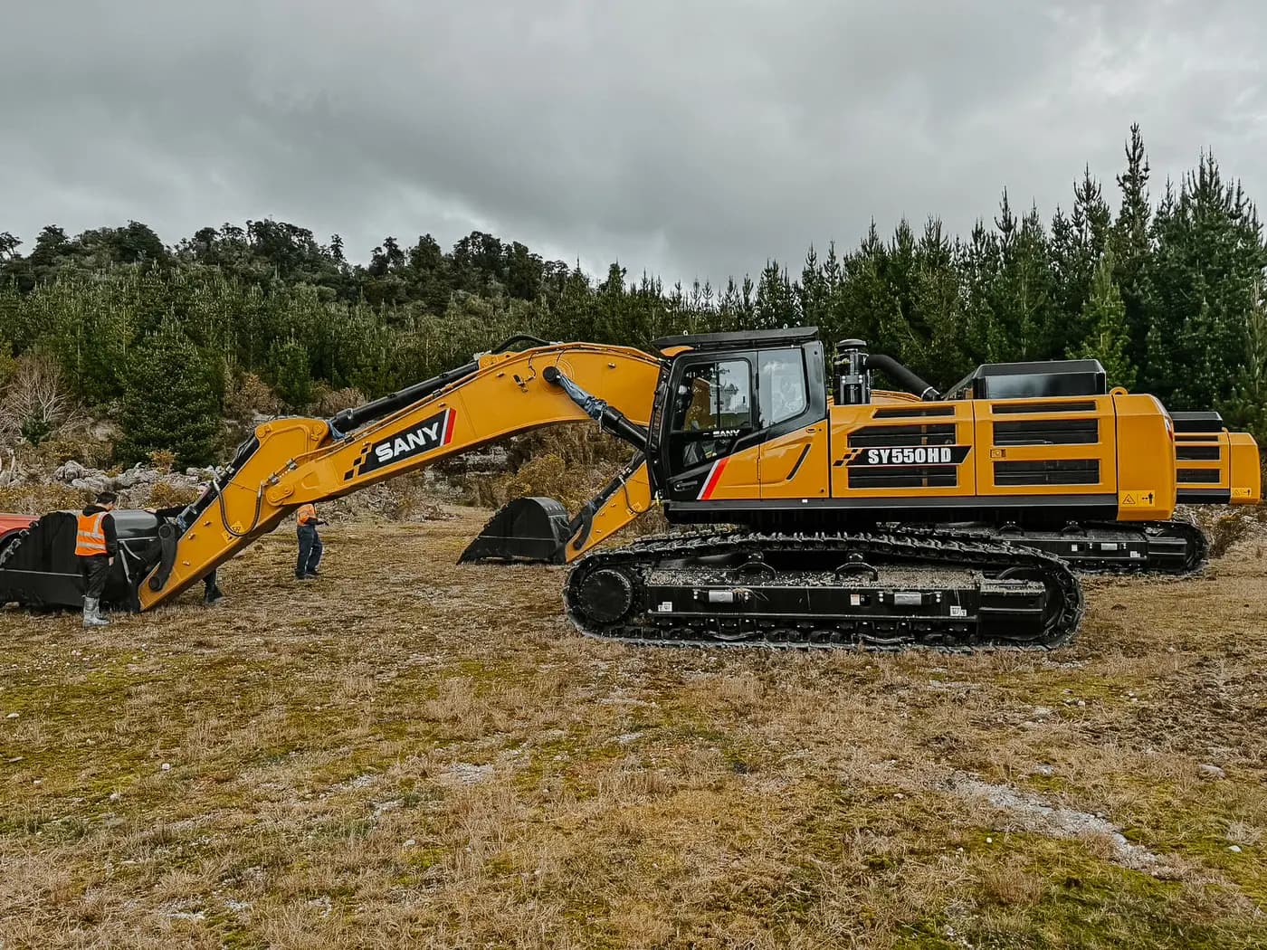 SANY SY550HD large excavator, photo 3