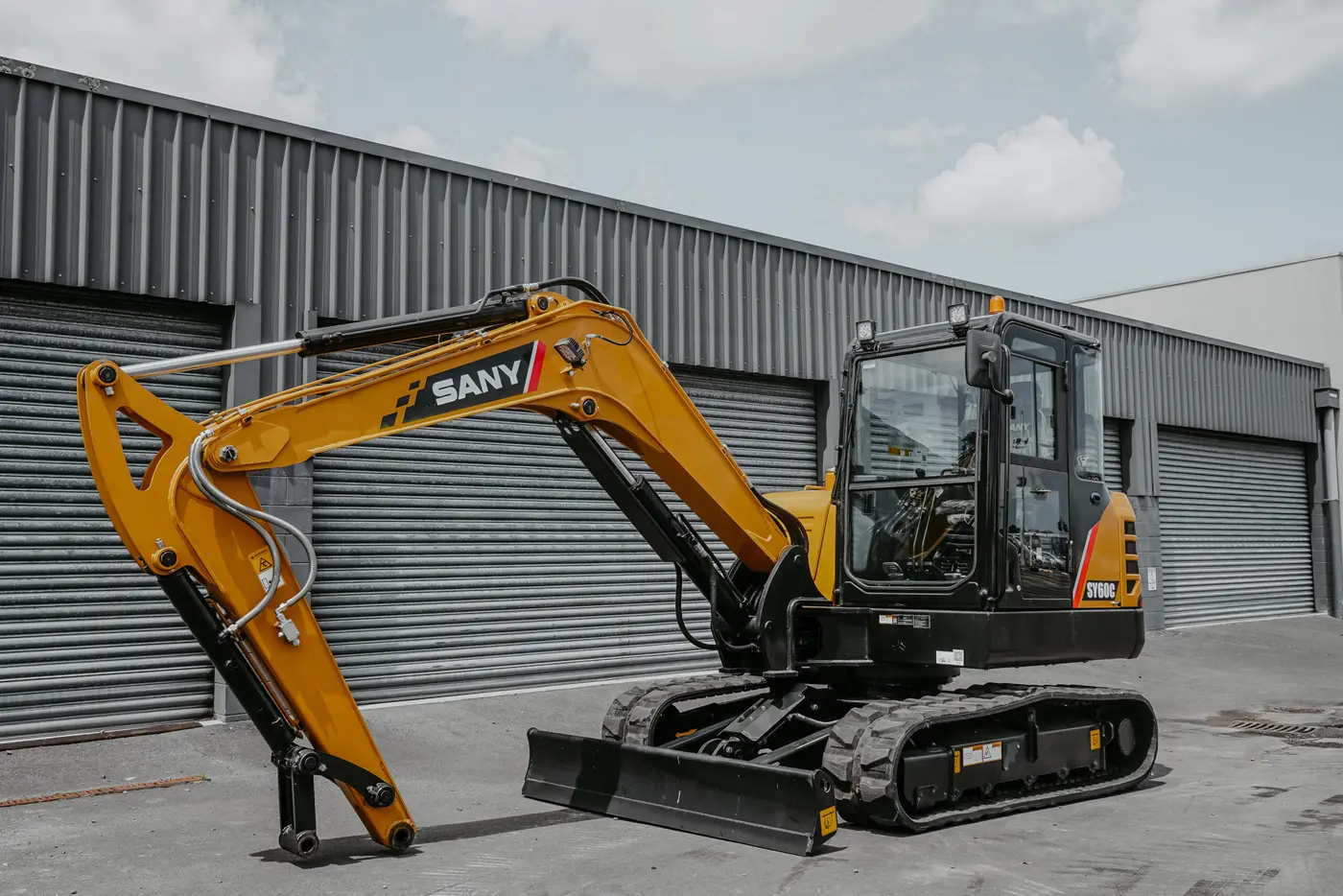 SANY SY60C compact excavator, photo 4