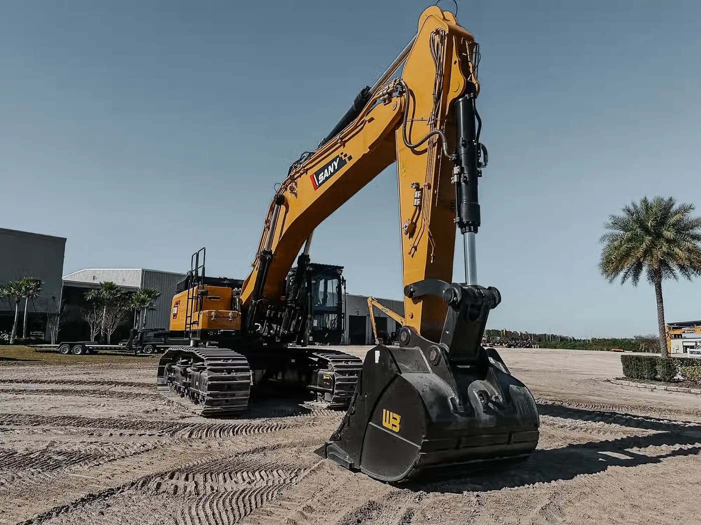 SANY SY750H extra large excavator, photo 4