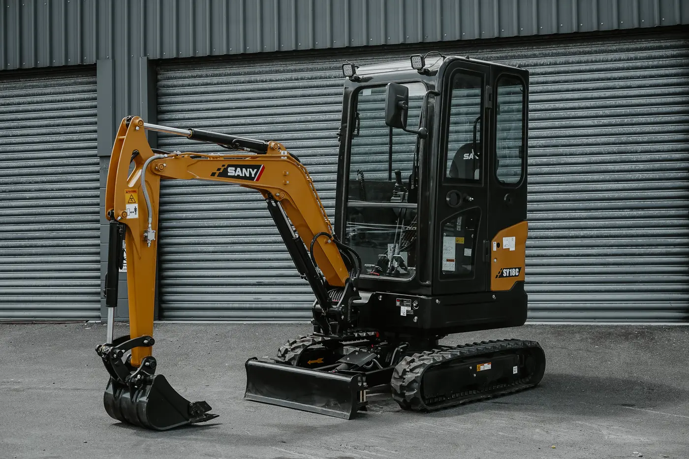 SANY SY18C mini excavator