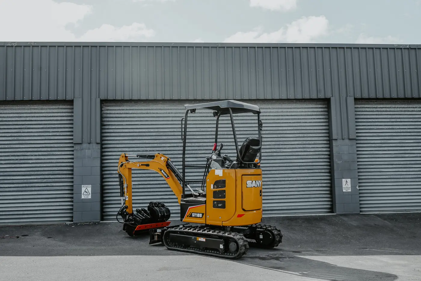 SANY SY18U mini excavator