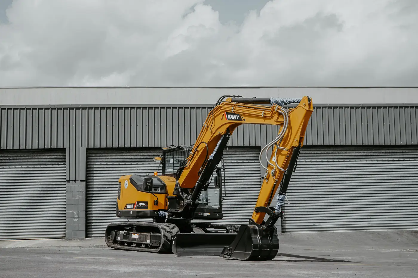 SANY SY80U compact excavator